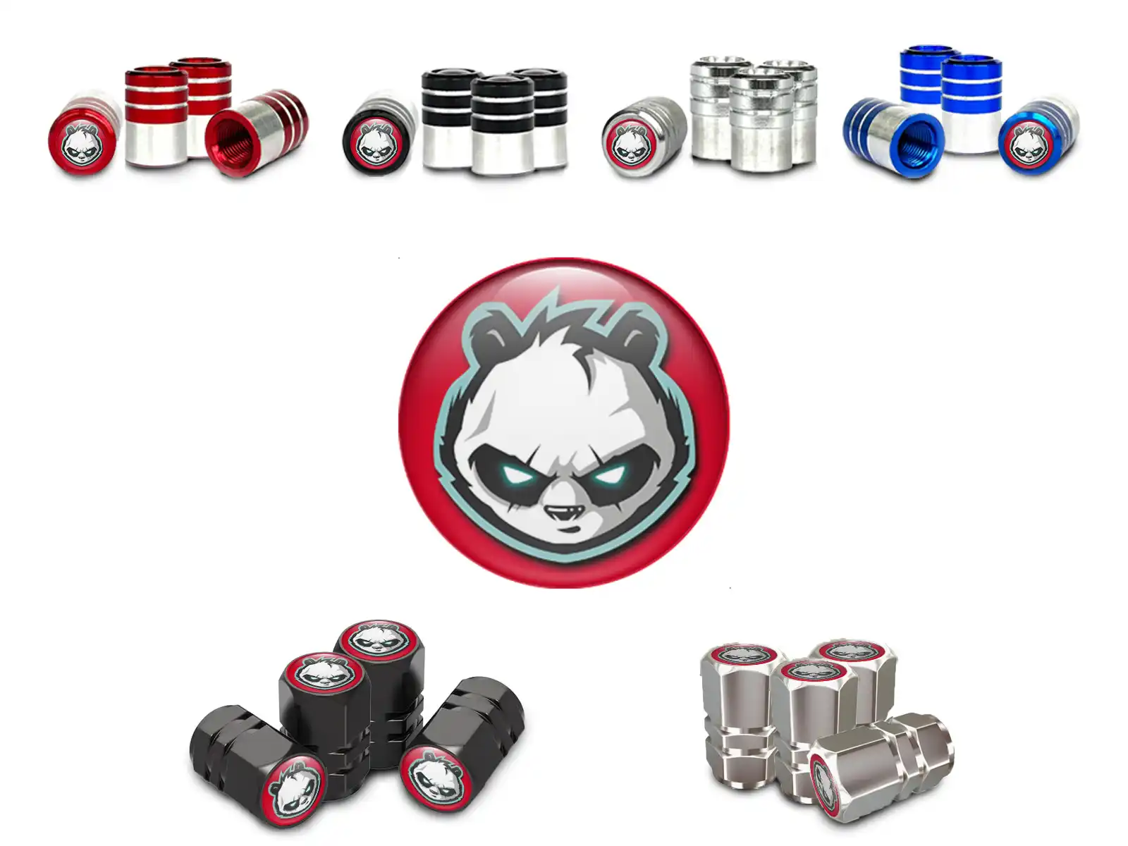 Tyres Valve Caps Bike Play Look